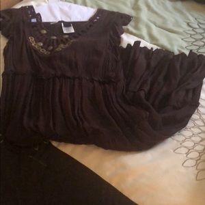 Summer dress with jeweled details